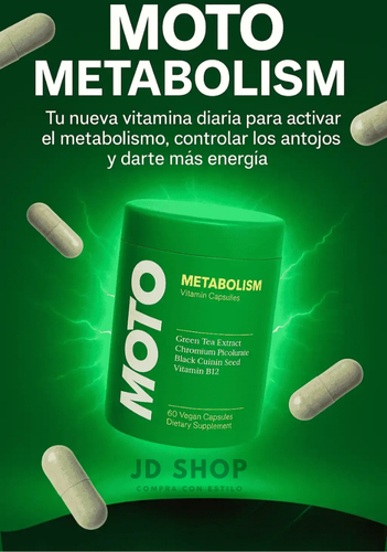 💚MOTO🍃Un Empujón Natural Para Tu Metabolismo