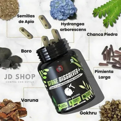 Stone Disolver – Suplemento natural para el bienestar renal 🌿