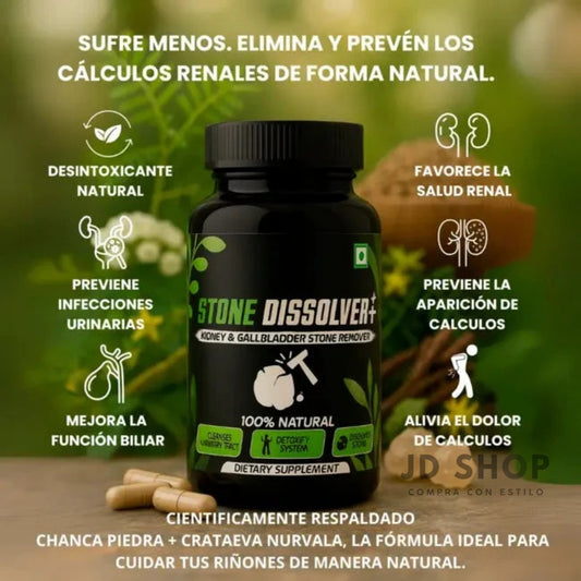 Stone Disolver – Suplemento natural para el bienestar renal 🌿